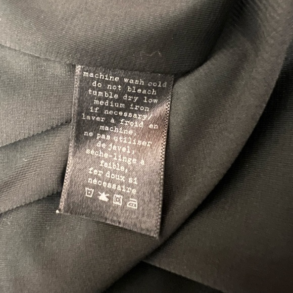 rag & bone beautiful silk emerald dress black lattice exposed zipper on back - Picture 9 of 13